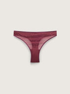 Fine Mesh Cheeky, Burgundy
