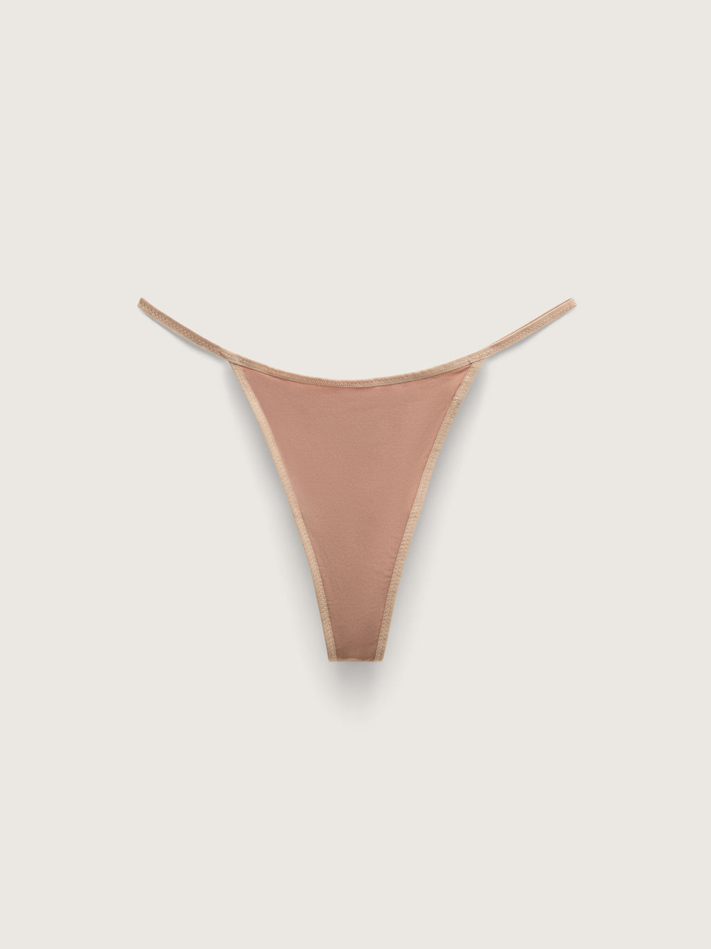 Micro Flex String Thong, Taupe