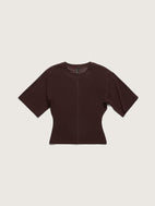 Power Mesh T-Shirt, Espresso